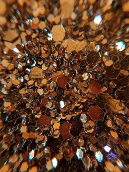 Glitter Fabric in Copper GLJ32 - William Gee