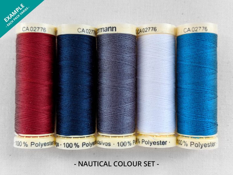 Pot Luck Gutermann Sew All Threads in Nautical Colours - William Gee Online
