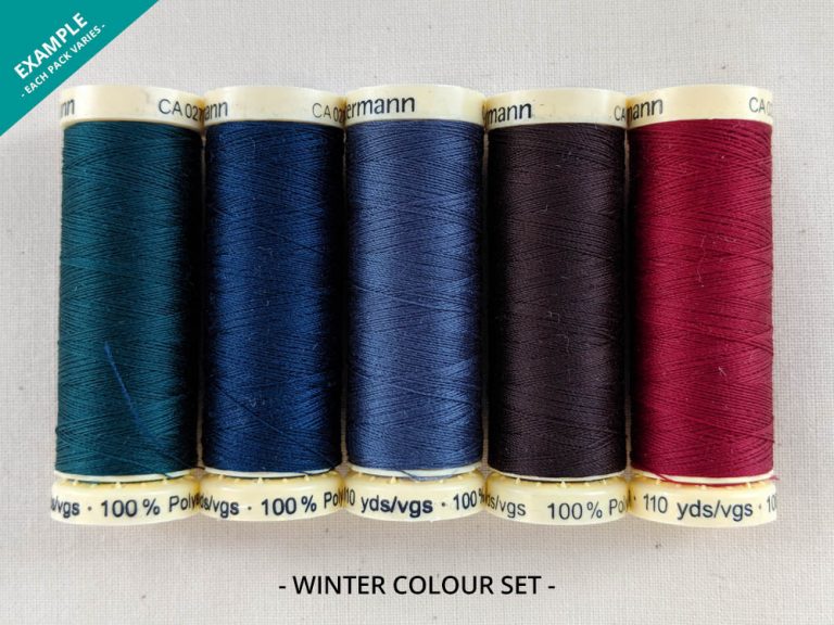 Pot Luck Gutermann Sew All Threads in Winter Colours - William Gee Online