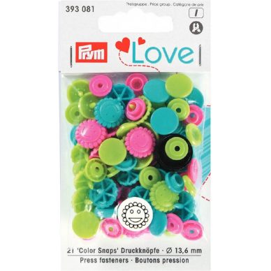 Prym Colour Snaps Love Edition 393081 - William Gee UK