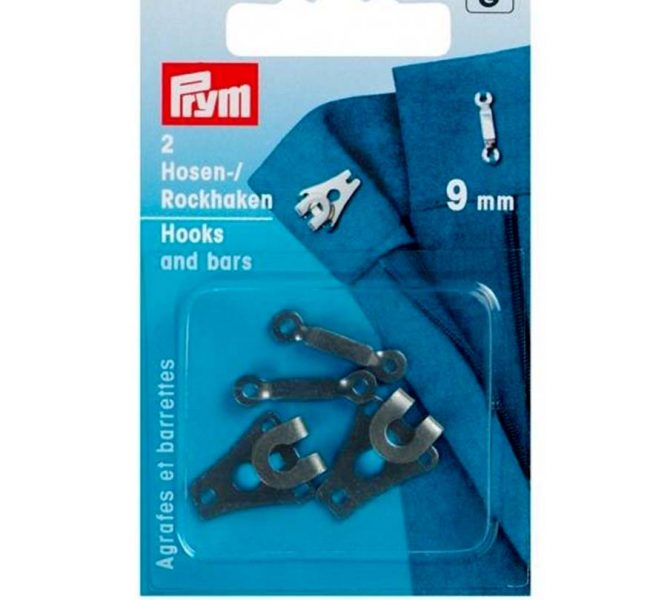 Prym Hook and Bars 9mm Black 265223 - William Gee UK