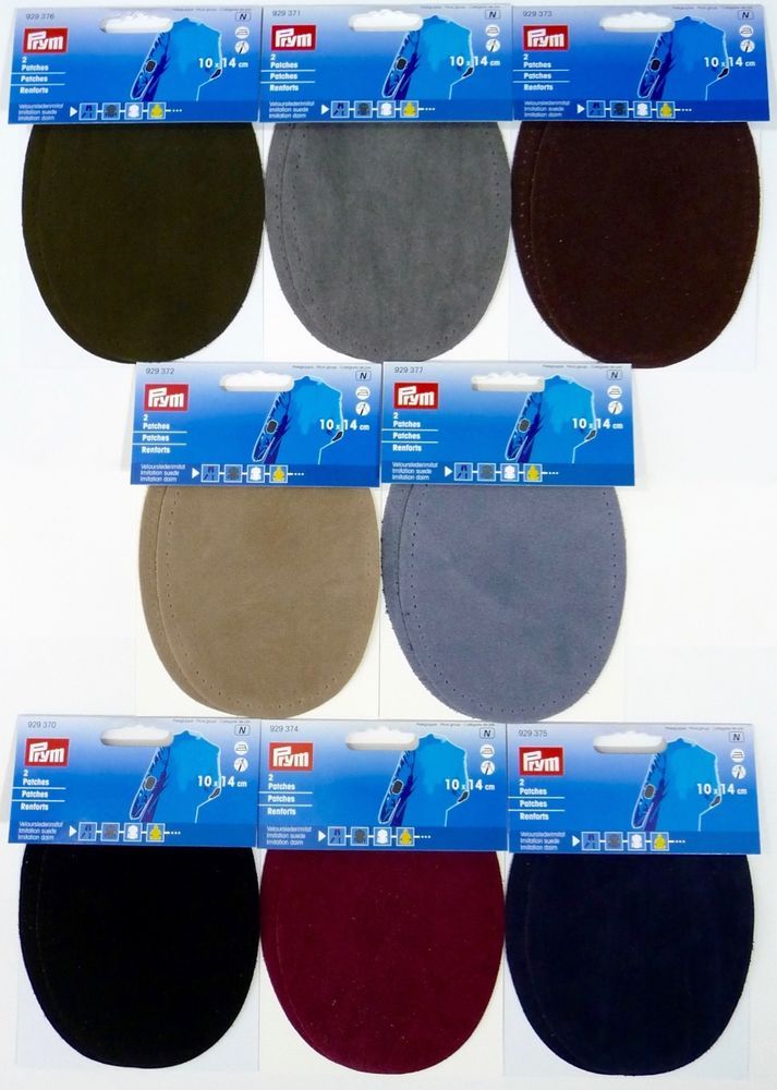 Prym Suede Patches, Iron on - Free UK Delivery