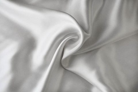 Polyester Satin Lining - Silver - William Gee UK