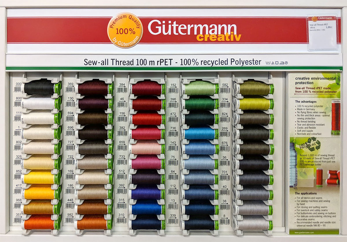 Gutermann Sewing Thread Colour Chart