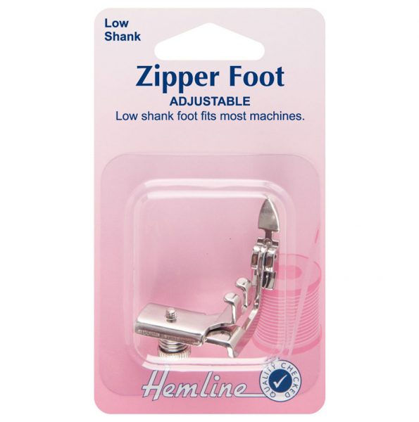 Hemline Adjustable Zip Foot - Piping Foot - William Gee Online