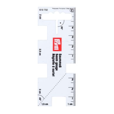 Prym Seam Gauge Transparent - 610732 - William Gee UK