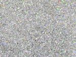 Glitter Fabric in Holographic Silver GLJ64 - William Gee UK