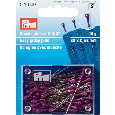 Prym Easy Grasp Pins 10g 028800 - William Gee UK