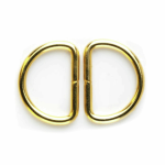 Gold D-Rings 25mm - William Gee UK