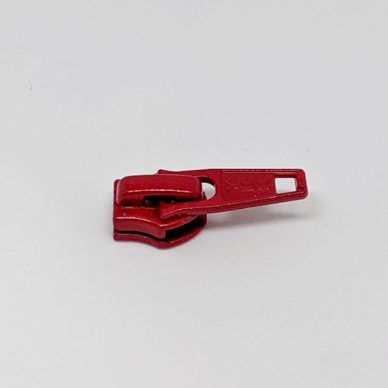 YKK Nylon Number 5 Zip Slider in Red - William Gee UK