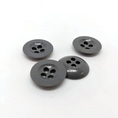 Trouser 4 hole buttons in Light Grey - William Gee