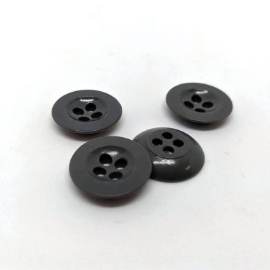Trouser 4 hole buttons in Mid Grey - William Gee
