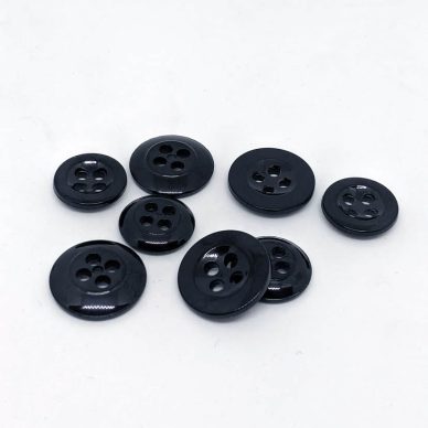 Trouser 4 hole buttons in Navy - William Gee