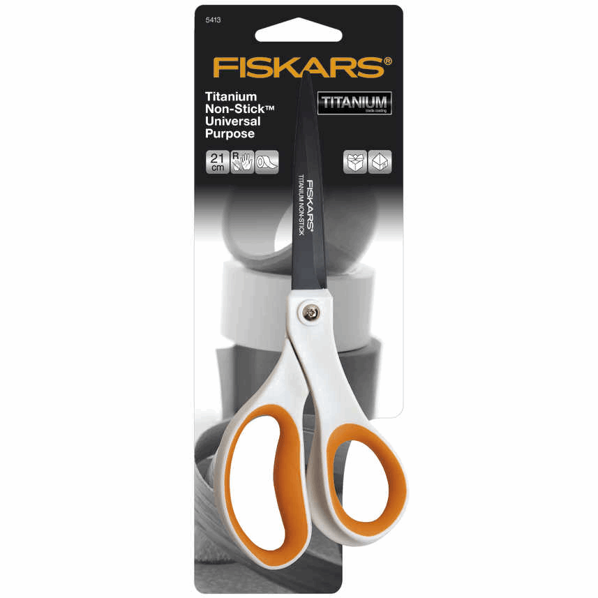 Fiskars Non stick Scissors & Gift Wrap Cutter Set