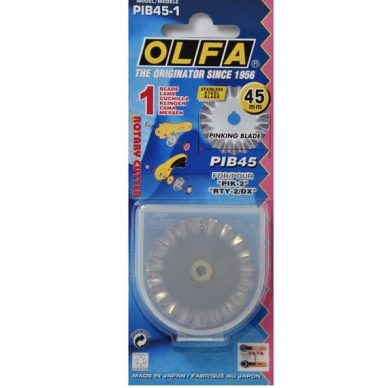 Olfa Rotary Cutting Blade 45mm Pinking PIB45-1 - William Gee