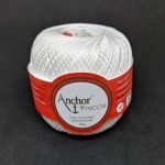 Anchor Freccia 12 Crochet Thread White - William Gee Haberdashery