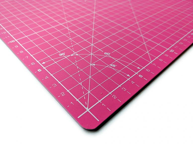 Olfa Cutting Mat A3 Pink Closeup - William Gee UK