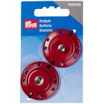 Prym Buttons Snap Fasteners Red 341832 - William Gee UK