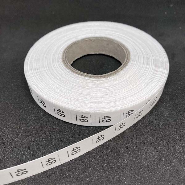 Size Tab Labels, Size 48 - Fast Delivery | William Gee UK