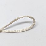 Rats Tail Rope 2mm Ivory - William Gee UK