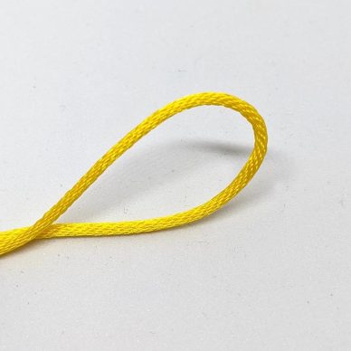 Rats Tail Rope 2mm Yellow - William Gee UK