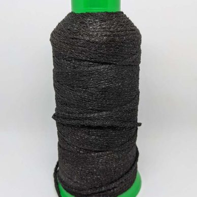 Soft Fuzzy Elastic in Black 2mm - William Gee UK