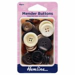 Hemline Mender Buttons 40 pieces - William Gee UK