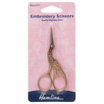 Hemline Embroidery Stork Scissors 9cm - William Gee UK copy