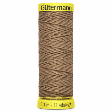 Gutermann Shirring Elastic Beige 10m - William Gee UK