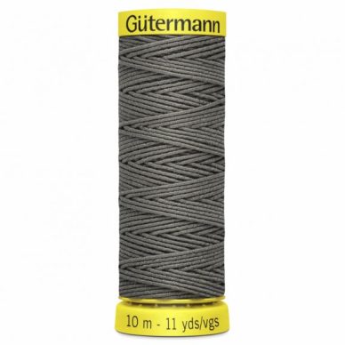 Gutermann Shirring Elastic Grey 10m - William Gee UK