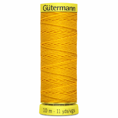 Gutermann Shirring Elastic Yellow 10m - William Gee UK