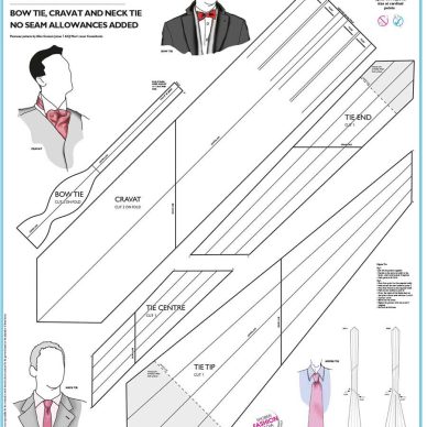 Shoben Mens Neckwear Block Chart 13 - William Gee UK