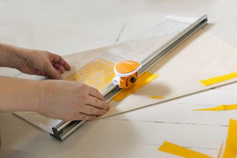 Fiskars Rotary Cutter and Combo Ruler 6 x 24 - William Gee