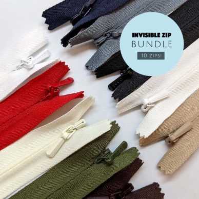 Invisible Zip Bundle - William Gee UK