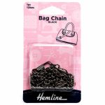 Hemline Bag Chain Black 120cm - William Gee UK