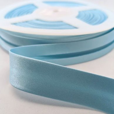 Satin Bias binding sky blue 8781 - william gee uk online