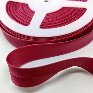 Satin Bias Binding 19mm - Cerise