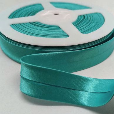 Satin Bias Binding 19mm - Jade