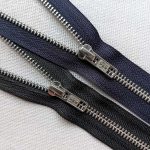 YKK RAC56 Silver Metal Zips - William Gee UK