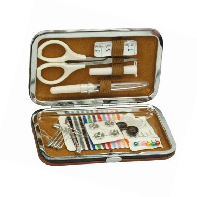 Kleiber-Sewing-Kit-Pouch-Brown-William-Gee-UK