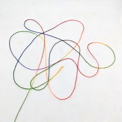 Gutermann Mara Multicoloured Sewing Thread Close Up Colour 8023 - William Gee UK