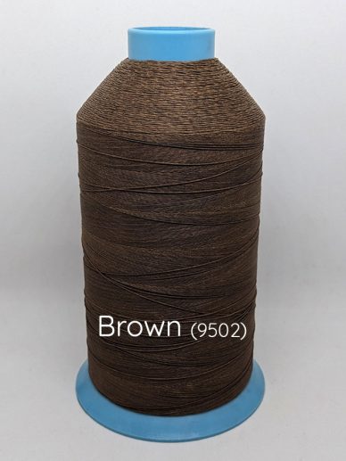 Polyfil Glace 5000m Cone - Brown 9502 - William Gee UK