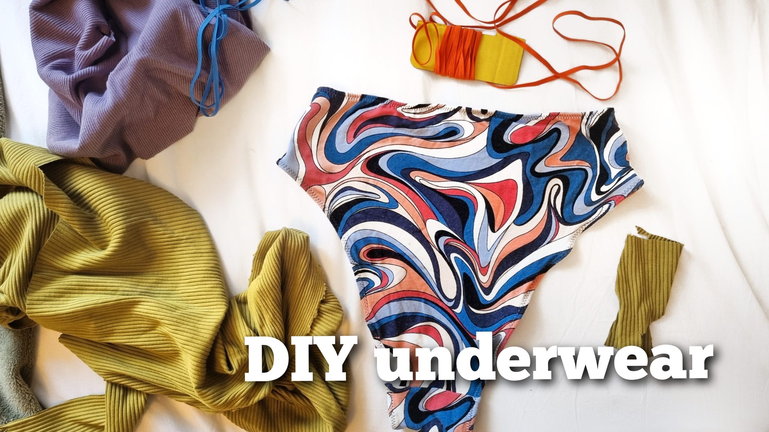 Sew Elastic-Free Underwear With Fabric You Have