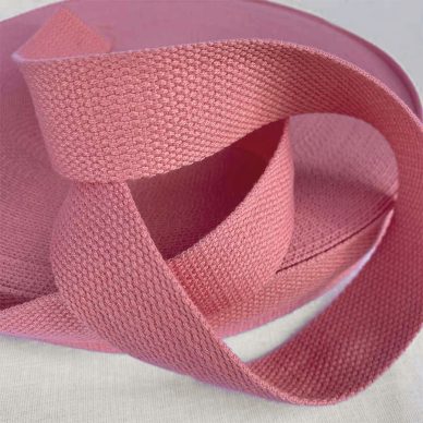 Cotton Webbing 30mm Coral - William Gee UK