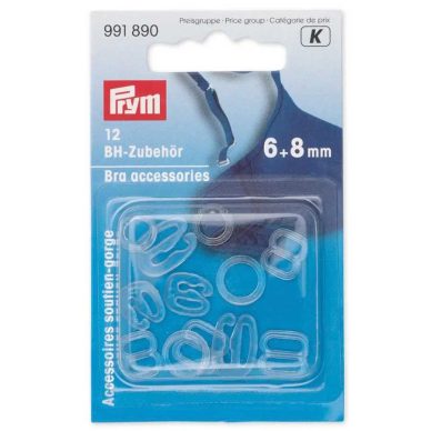 Prym Bra Accessories 6+8mm 991890 - William Gee Uk