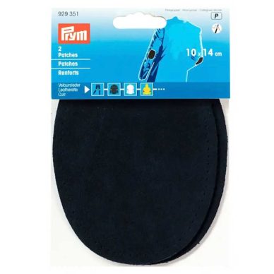 Prym Patches Suede Navy 929351 - William Gee Uk