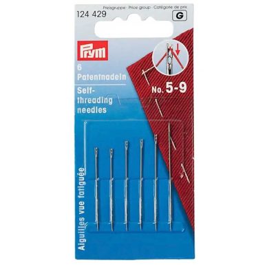 Prym Self Threading Needles 5-9 124429 - William Gee Uk