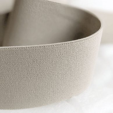 Prym Woven Elastic 50mm in colour Cream - William Gee UK