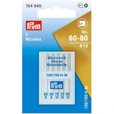 Prym Microtex Machine Needles 154940 - William Gee UK