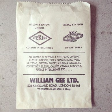 Original William Gee Paper Bags